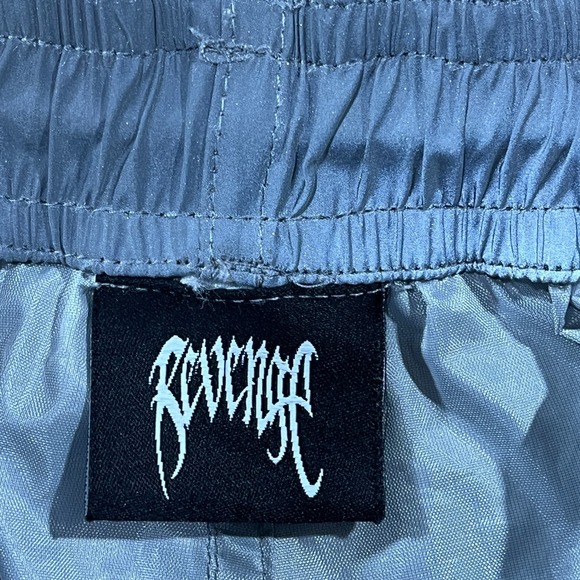 REVENGE Shorts Mens M‎ Spell Out XXX Tentacion Streetwear Y2K - Picture 3 of 13